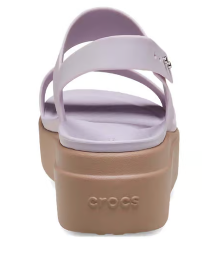 Crocss brooklyn slingback low wedge sandals Mujer