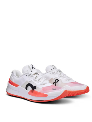 On Cloud X The Roger Pro 2 White Flame