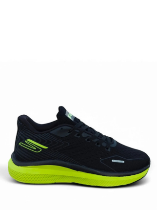 skecher Go run arch fit ride 11 black green