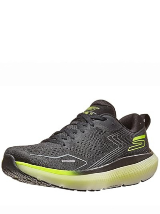 skecher Go run arch fit ride 11 black green