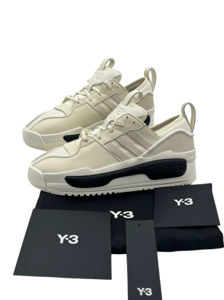 ADIDAS Y 3 RIVALRY WHITE BLACK