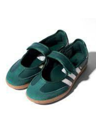 ADIDAS SAMBA XLG MARY JANE GREEN