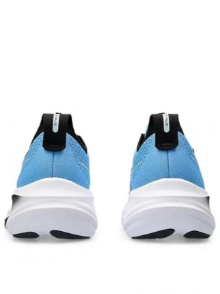 Asics men gel nimbus running shoes blue white