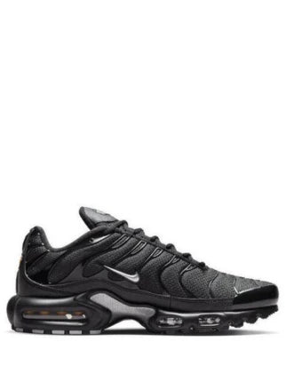 Nikee Airmax Plus Metallic Black Silver