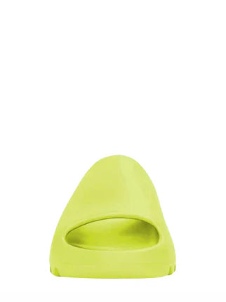 Ua . yeezy slides glow green quality with og box fixx