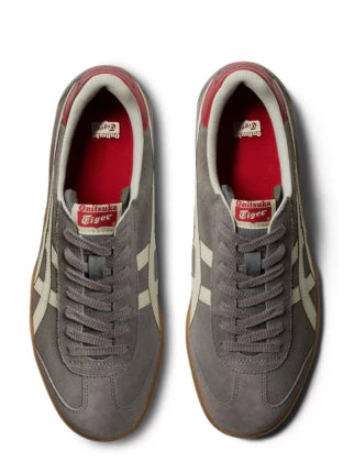 Onitsukaa Tiger Tokuten Grey White Suede Quality