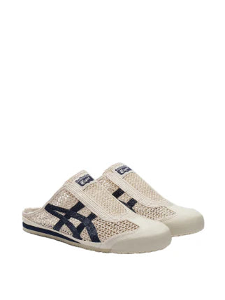 onitsukaa tiger Mexico 66 Sabot Half Cut Shoe Cream NavyFIX