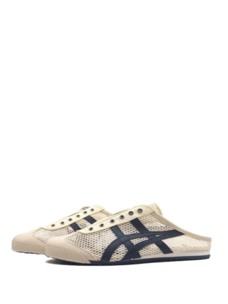 onitsuka tiger Mexico 66 Sabot Half Cut Shoe Cream Navy