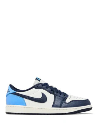 Nikee Air Jordan retro 1 Low OG Obsidian UNC