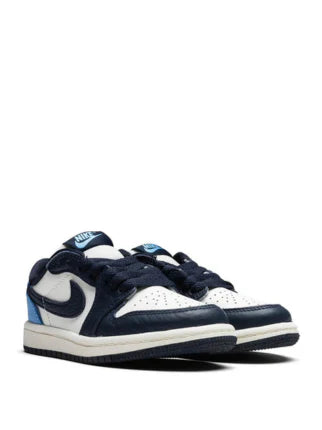 Nikee Air Jordan retro 1 Low OG Obsidian UNC