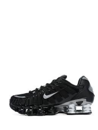 Nike Shox Airmax TL BLACK METALLIC SILVER