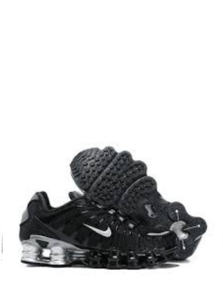 Nike Shox Airmax TL BLACK METALLIC SILVER