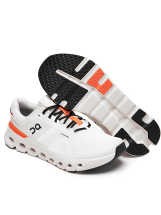 On Cloud Runner 2 Undyed White Red