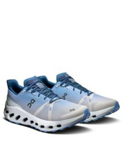 On Cloudsurfer Trail Waterproof Chambray Glacier