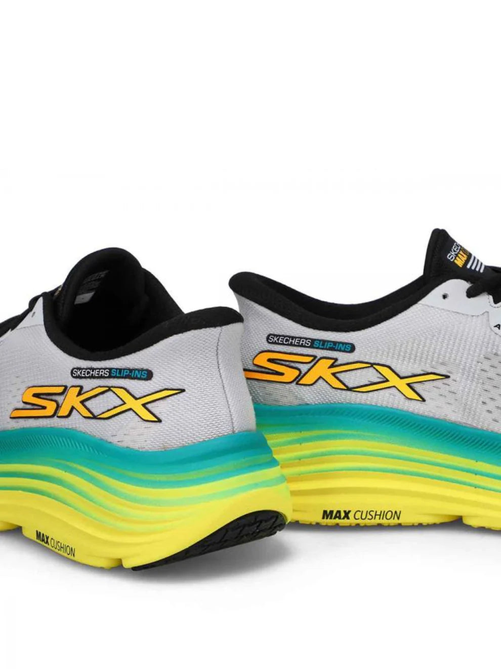 Sketcher.s Slip in Max Cushioning Endeavor Grey Multi