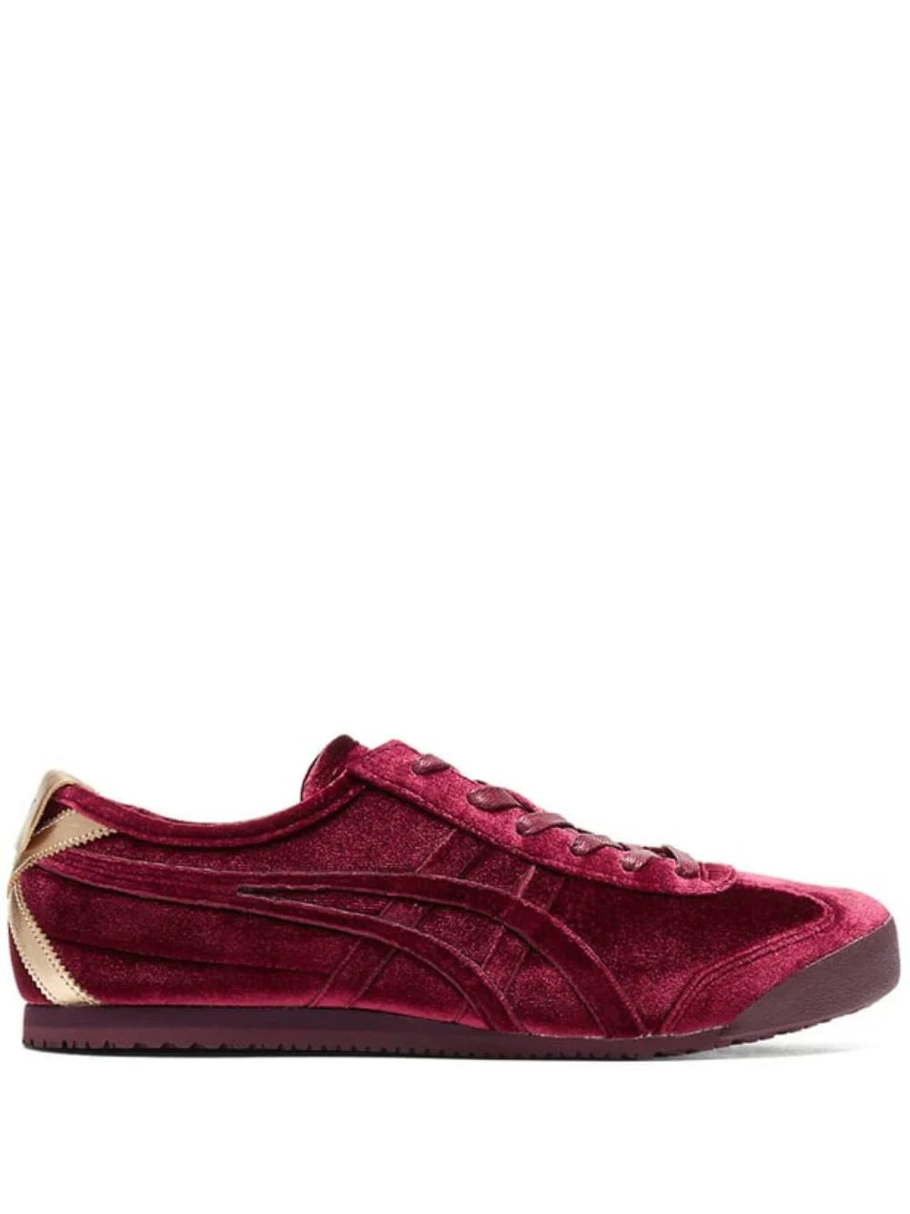 ONITSUKA TIGER MEXICO 66 RED VELVET AUTHENTIC marron