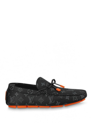 Louis Vuittion Suede Embossed Luxury Loafers