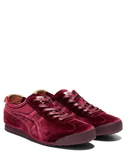 ONITSUKA TIGER MEXICO 66 RED VELVET AUTHENTIC marron