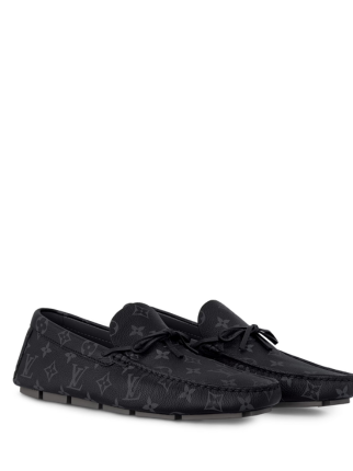 Louis Vuittion Suede Embossed Luxury Loafers