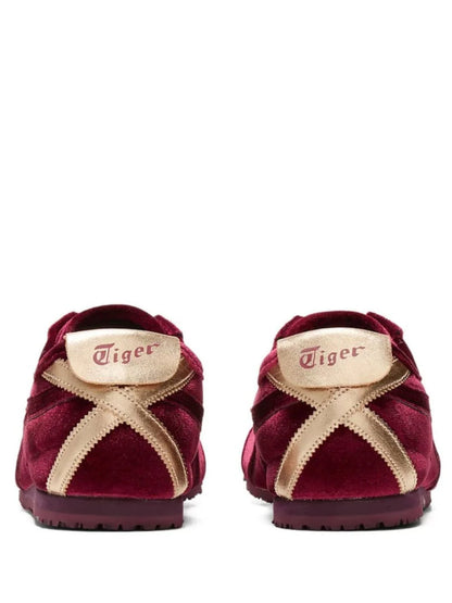 ONITSUKA TIGER MEXICO 66 RED VELVET AUTHENTIC marron