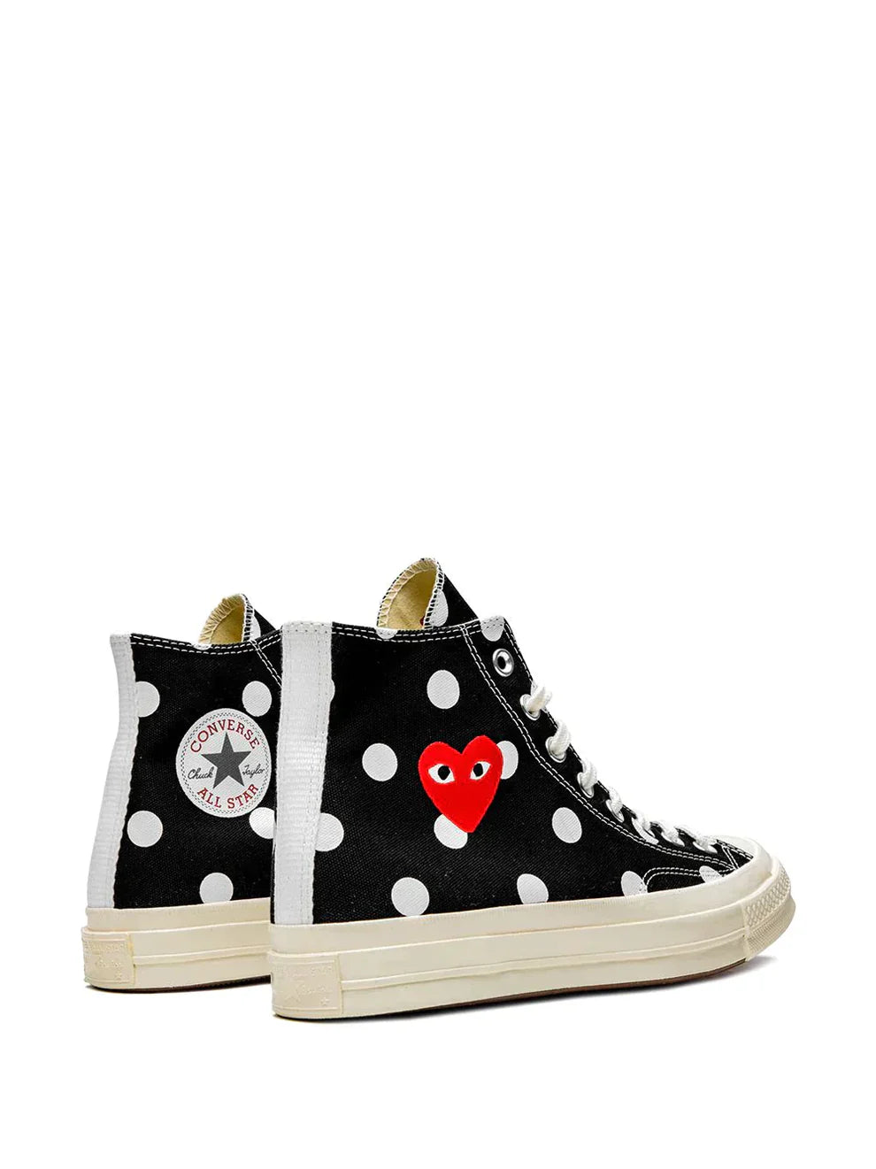 all star comme des gar ons play x chuck 70 high top sneakers Sale - 3