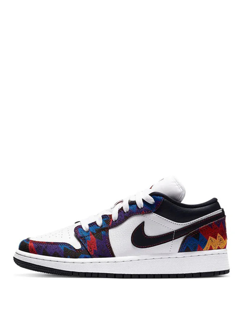 Nik_e Air Jordan 1 Low Nothing But The Net Fix