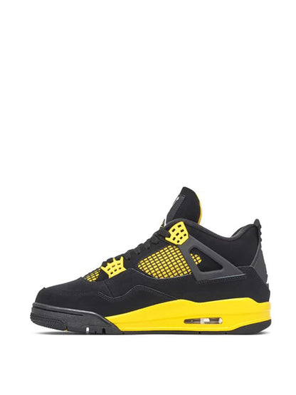 Jordan Retro 4 Thunder Yellow Semi UA