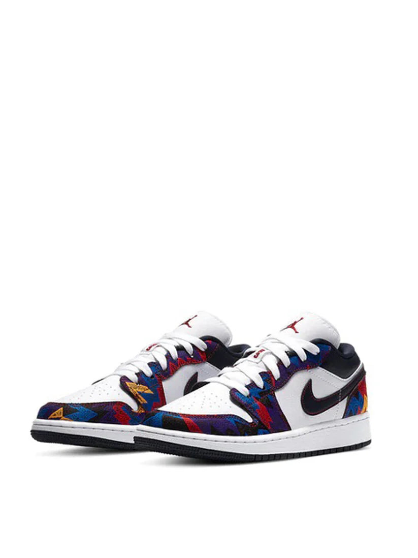 Nik_e Air Jordan 1 Low Nothing But The Net Fix