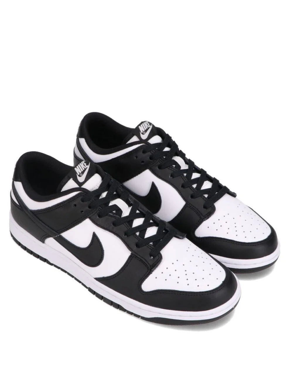 NIK SB DUNK LOW PANDA MENS GENUINE LEATHER WITH EXTRA LACE