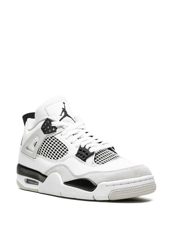Air Jordan Retro 4 Military Black For Mens Semi UA