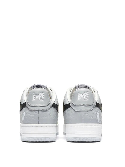 A BATHING APE BAPE STA LOW GREY BLACK SALE