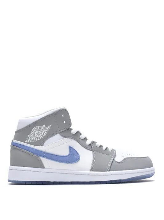 jordan retro 1 mid WOLF GREY