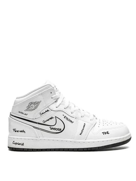 jordan retro 1 mid SCHEMATIC SALE
