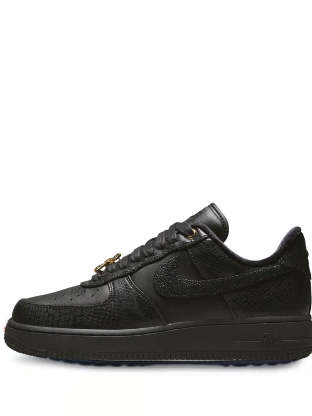 nik ee Airforce 1 Black Low Pony Hair - 2