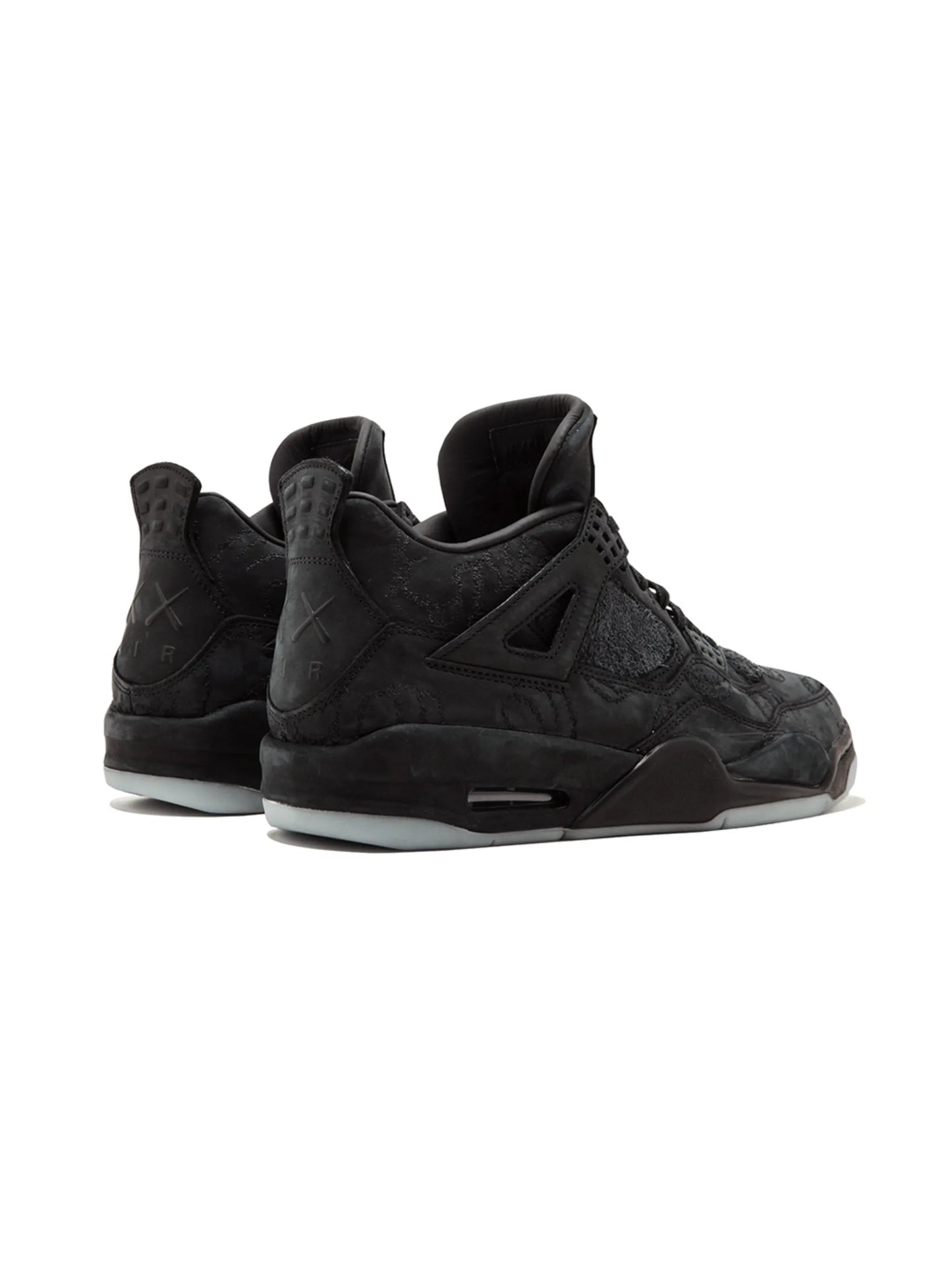 nikee Jordan retro 4 Black Kaws sale - 4