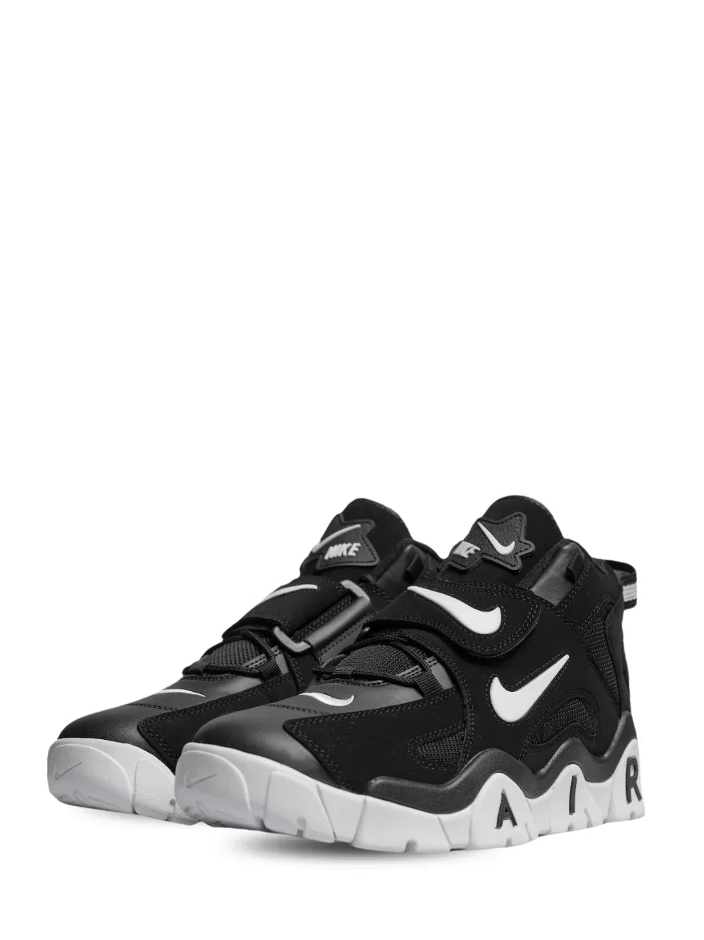 nikee air barrage mid university black - 2