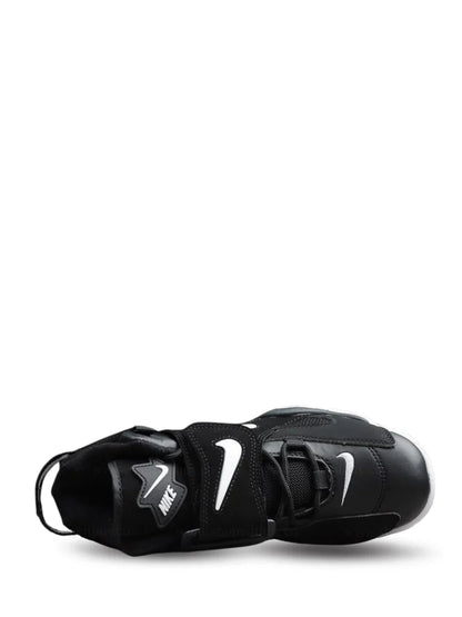 nikee air barrage mid university black - 3