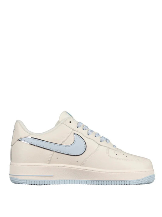 nikee airforce 1 07 low keep fresh beige blue silver sale