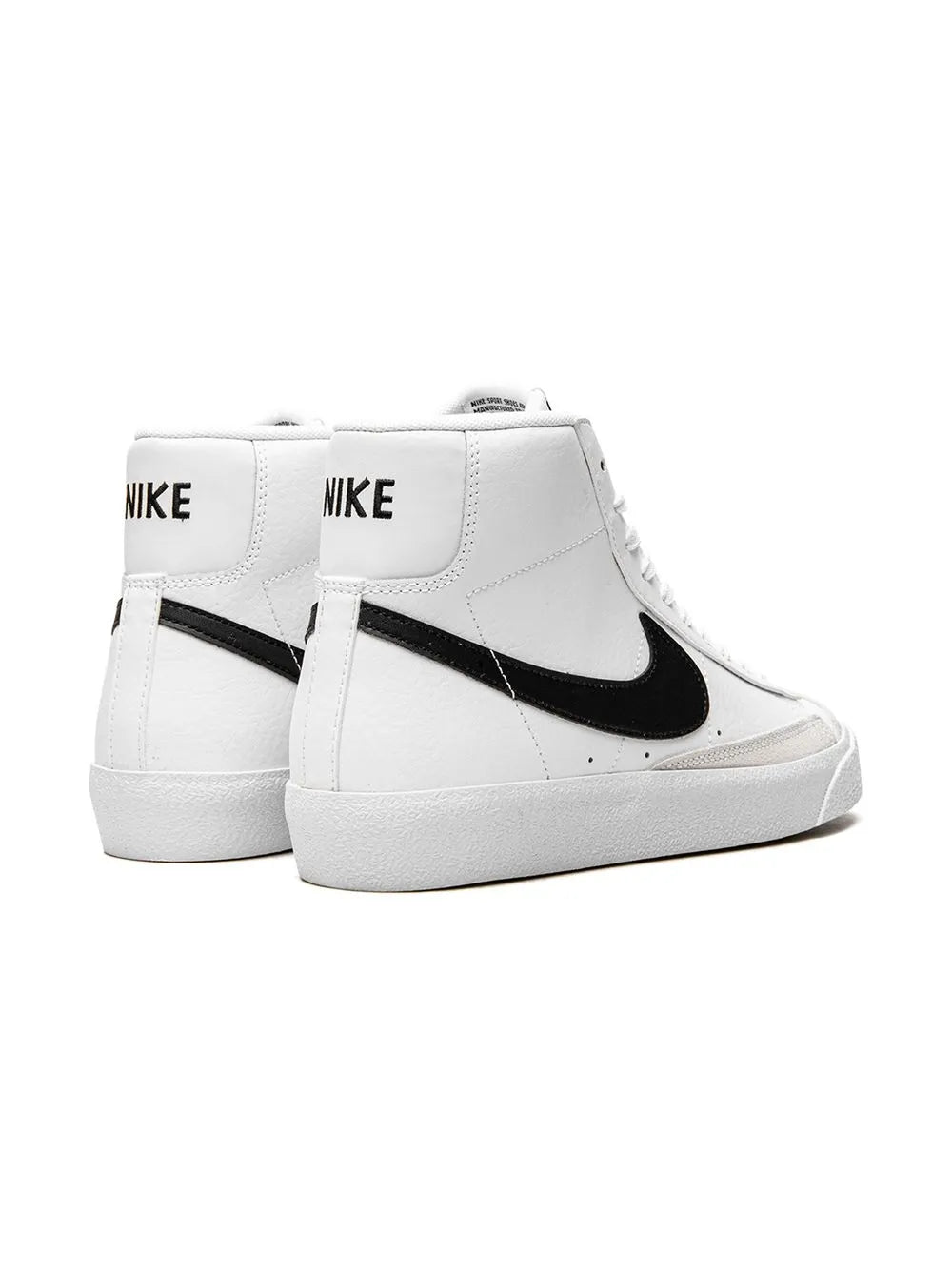 nikee blazer mid 77 vintage white black - 3