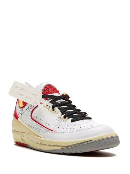 nikee jordan 2 low OFfF WHITE X CHICAGO WHITE RED sale - 2