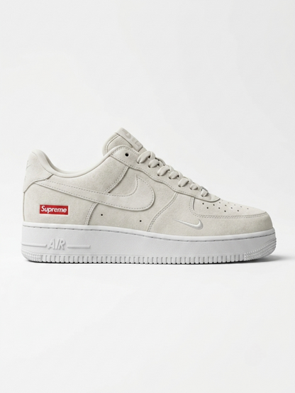 NIK.E AIRFORCE 1 LOW X SUPREME BEIGE SUEDE