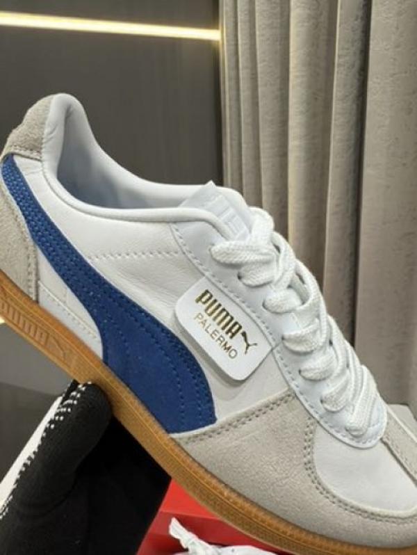 Pum_A PALERMO WHITE BLUE WOMEN