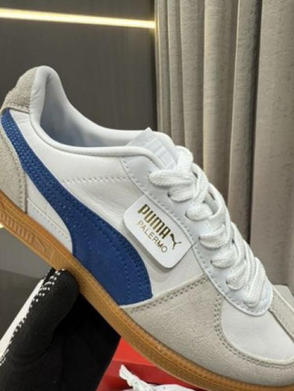 Pum_A PALERMO WHITE BLUE WOMEN