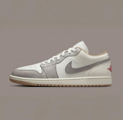 Nik.e Air Jordan 1 Low Sail College Grey Rattan