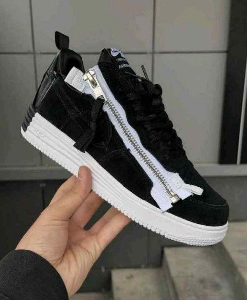 Nikee Lunar Force 1 Acronym Black White