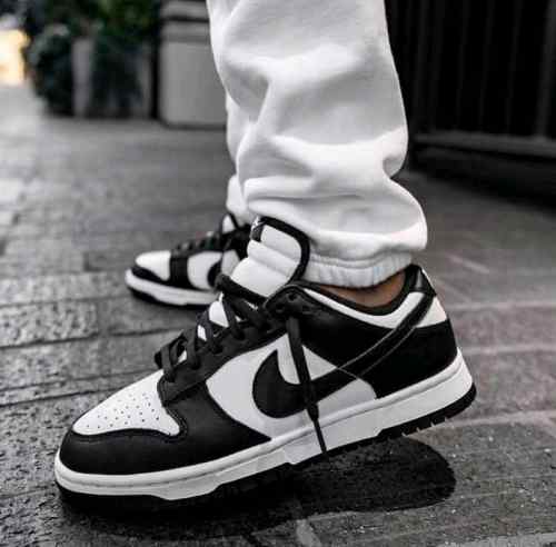nikee sb dunk low panda fix