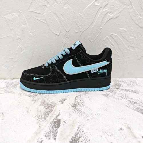 Nikee Airforce 1 X Guccii GG Blue 2025