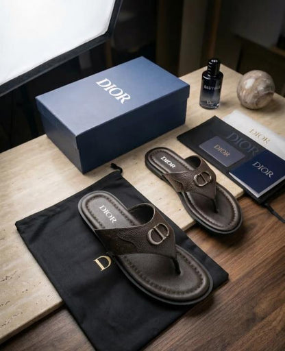 DIO.R PREMIUM CHAPPAL BROWN 21