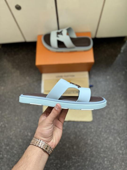 Louuis Vuitton Luxury Designer Sky Flip Flop