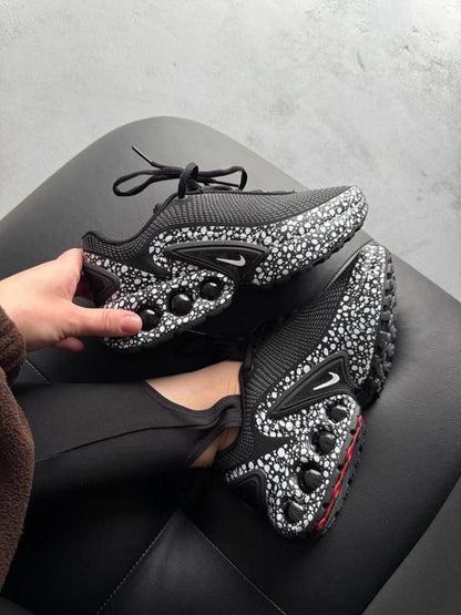 NIKKE AIRMAX DN SAFARI BLACK WHITE WITH OG BOX FIX